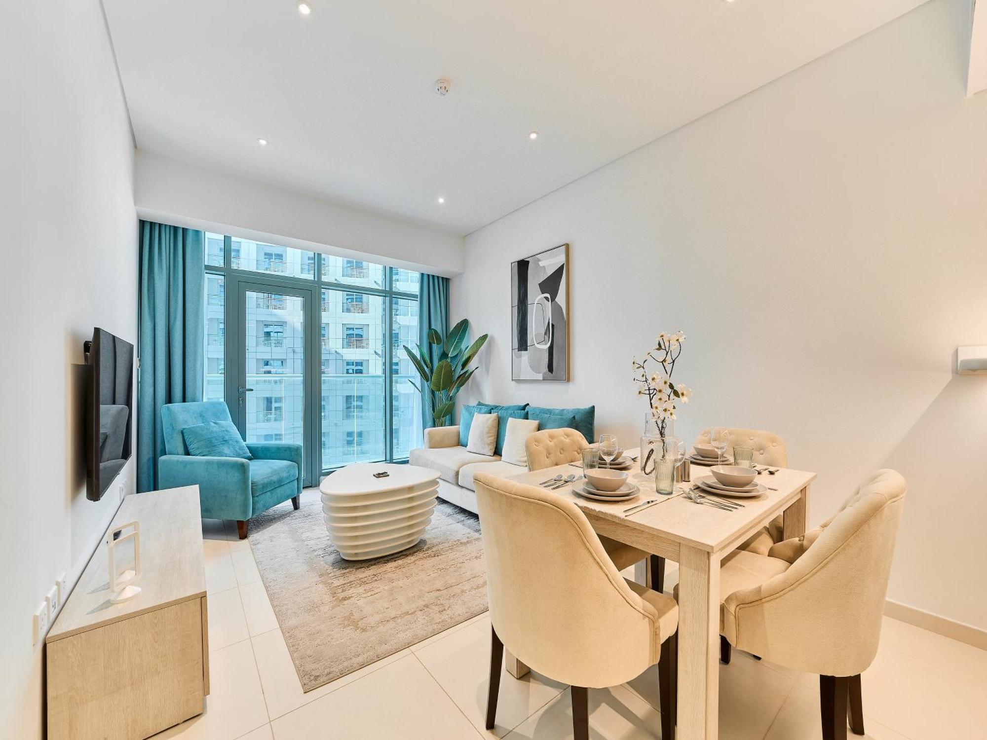 First Class Apartments In Seven Palm With Direct Access To The West Palm Beach And Nakheel Mall ดูไบ ภายนอก รูปภาพ